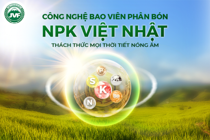 Công nghệ bao viên phân bón NPK Việt Nhật: Hạn chế thất thoát dinh dưỡng