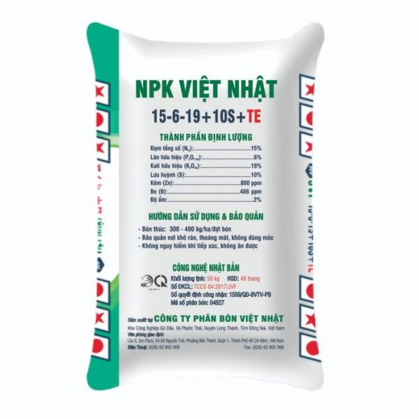NPK 15-6-19+10S+TE - Ảnh 3